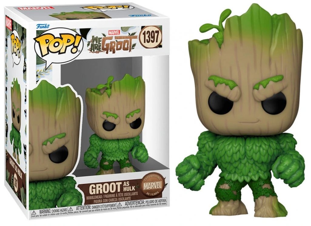 Funko Pop! Marvel We are Groot Groot as Hulk 1397