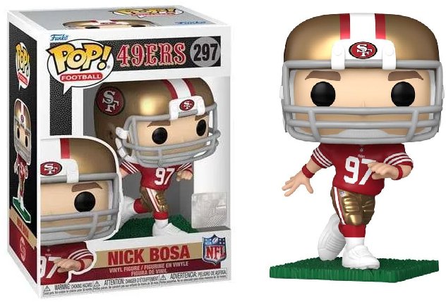 Funko Pop! NFL Legends 49ERS Nick Bosa 297