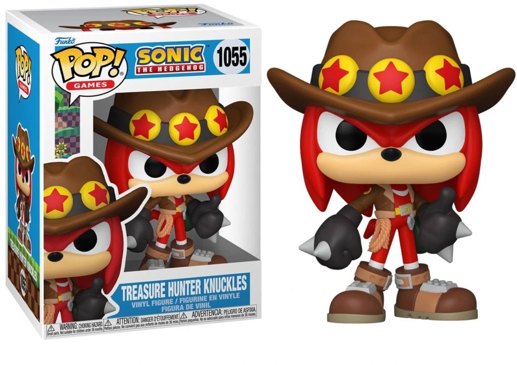 Funko Pop! Sonic The Hedgehog Treasure Hunter Knuckles 1055
