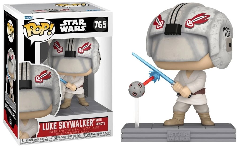 Funko Pop! Star Wars Luke Skywalker with Remote 765