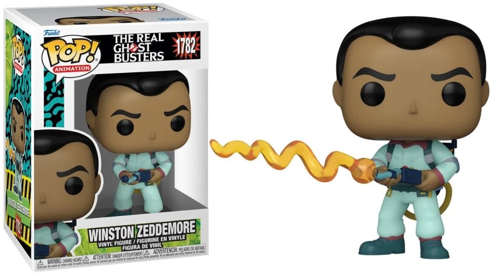 Funko Pop! The Real Ghost Busters Winston Zeddemore 1782