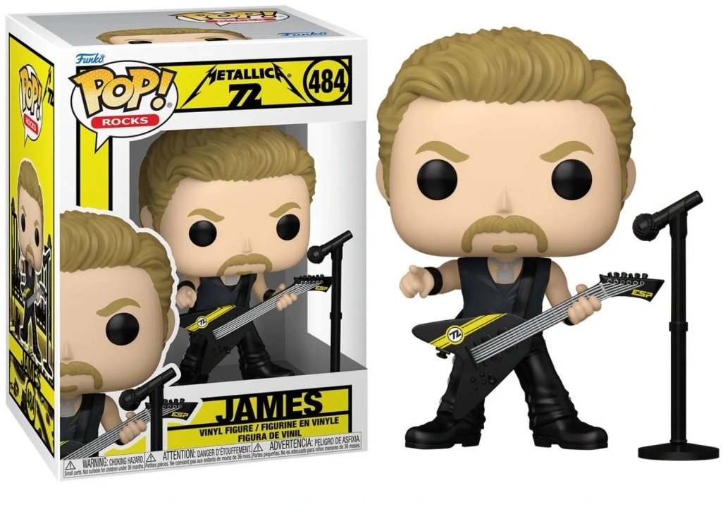 Funko Pop! Metallica 72 James 484