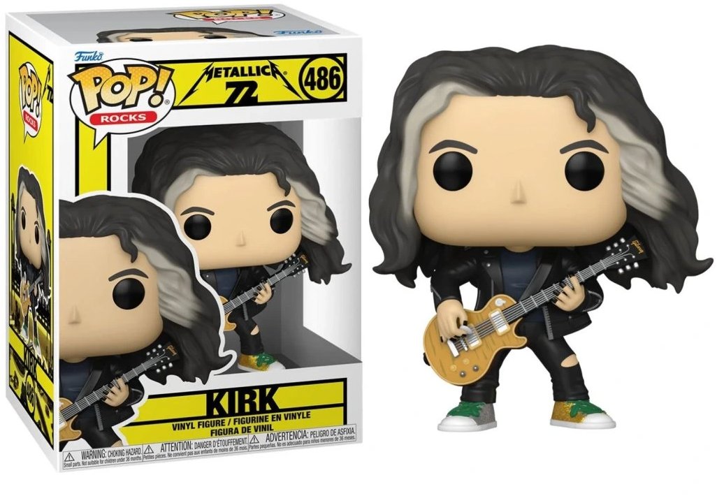 Funko Pop! Metallica 72 Kirk 486