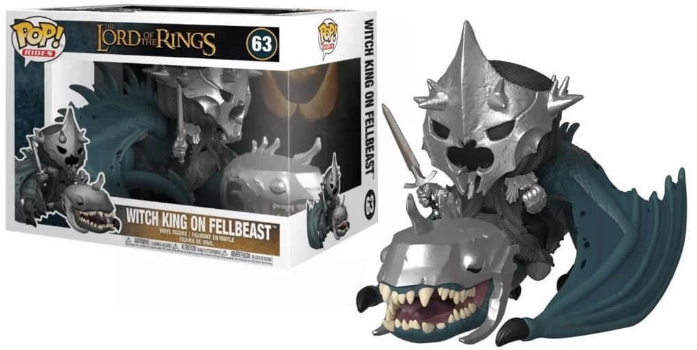 Funko Pop! The Lord of the Rings Rides Witch King & Fellbeast 15 cm 63
