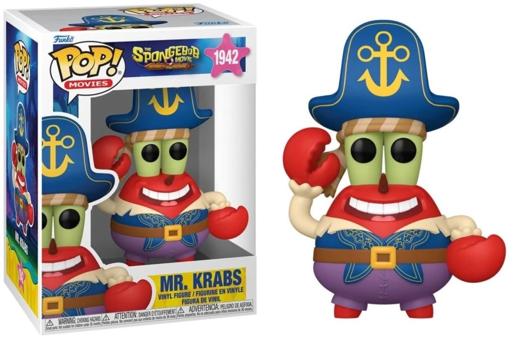 Funko Pop! The Spongebob Movie Mr. Krabs 1942