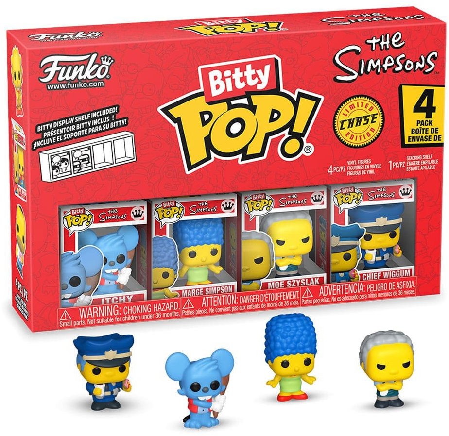 Funko Pop! Bitty 4-Pack Series 2 The Simpsons, 1 ks náhodná