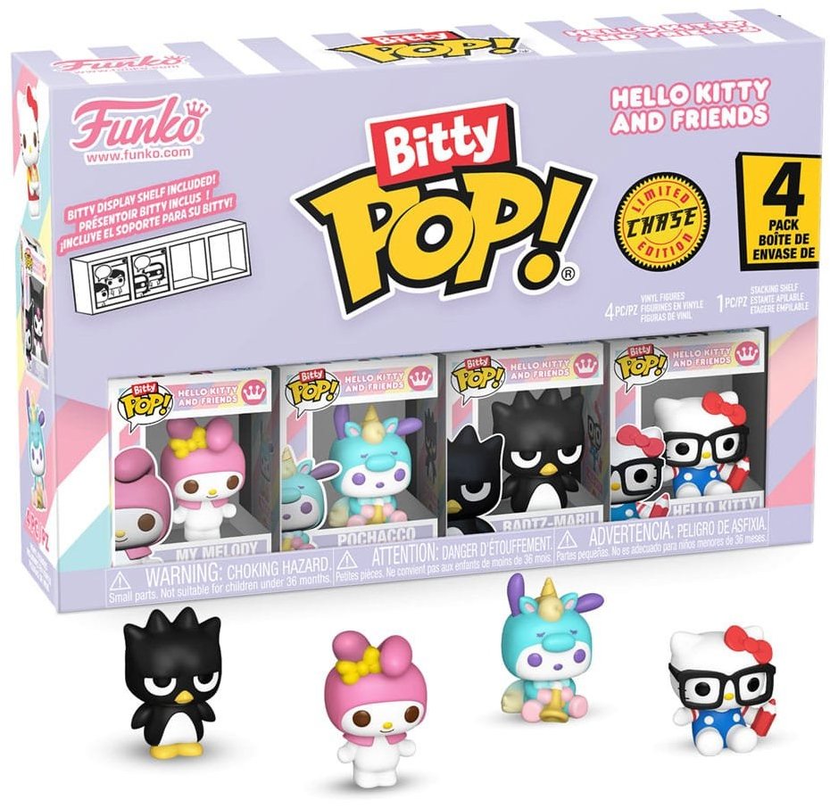 Funko Pop! Bitty 4-Pack Series 4 Hello Kitty and Friends, 1 ks náhodná