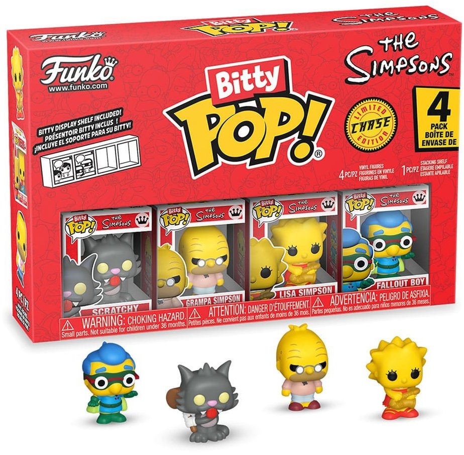 Funko Pop! Bitty 4-Pack Series 4 The Simpsons, 1 ks náhodná