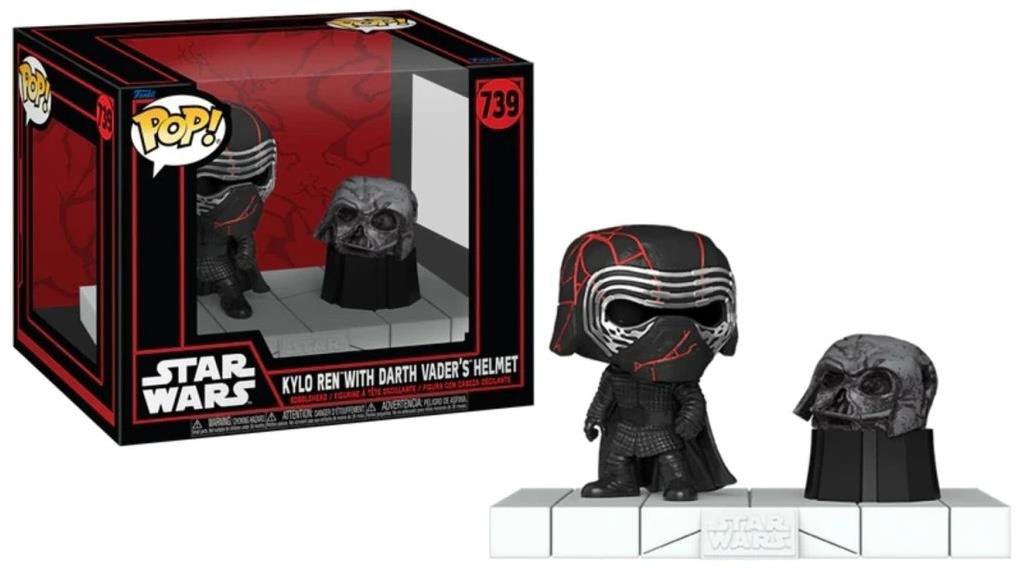 Funko Pop! Star Wars Dark Side Kylo Ren with Darth Vader' s Helmet