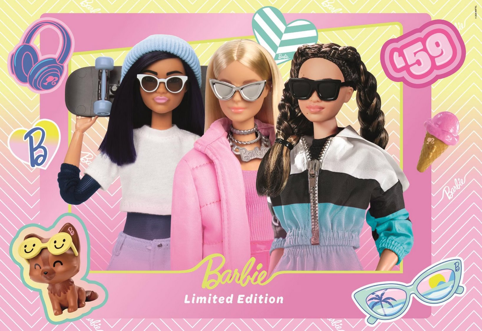 Barbie: MAXI – puzzle 104 dielikov