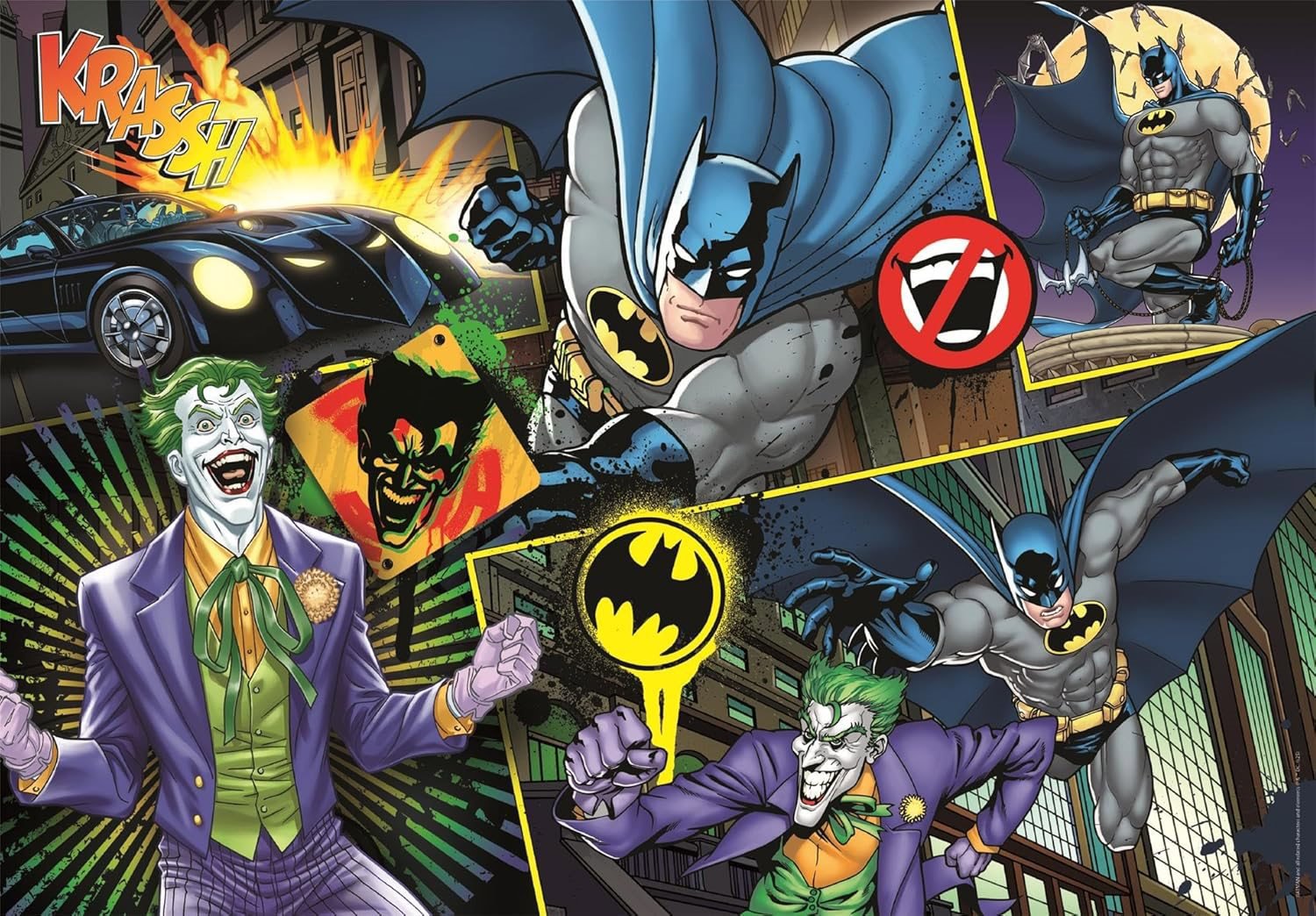 Batman – puzzle 104 dielikov