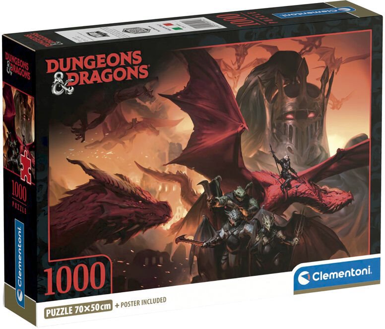Dungeons & Dragons – puzzle 1000 dielikov