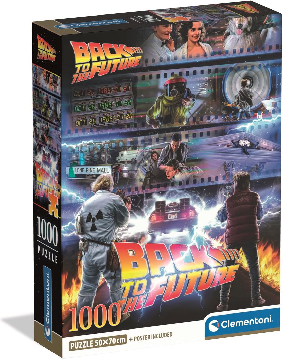 Kultové filmy: Návrat do budúcnosti – puzzle 1000 dielikov