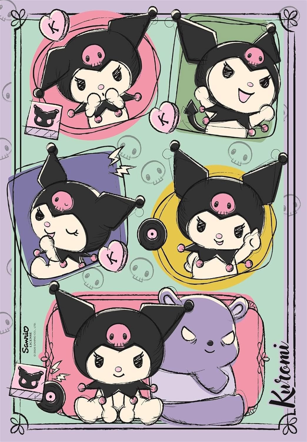 Kuromi – puzzle 500 dielikov