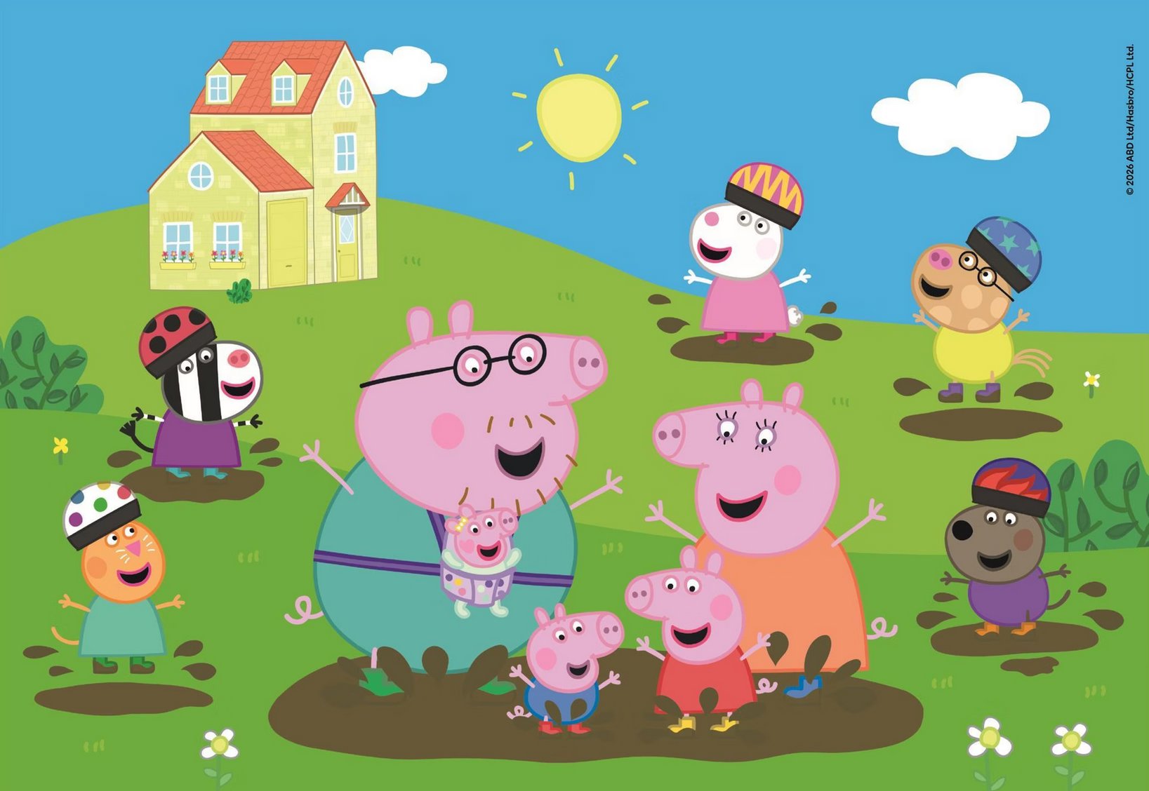 Prasiatko Peppa: MAXI – puzzle 104 dielikov