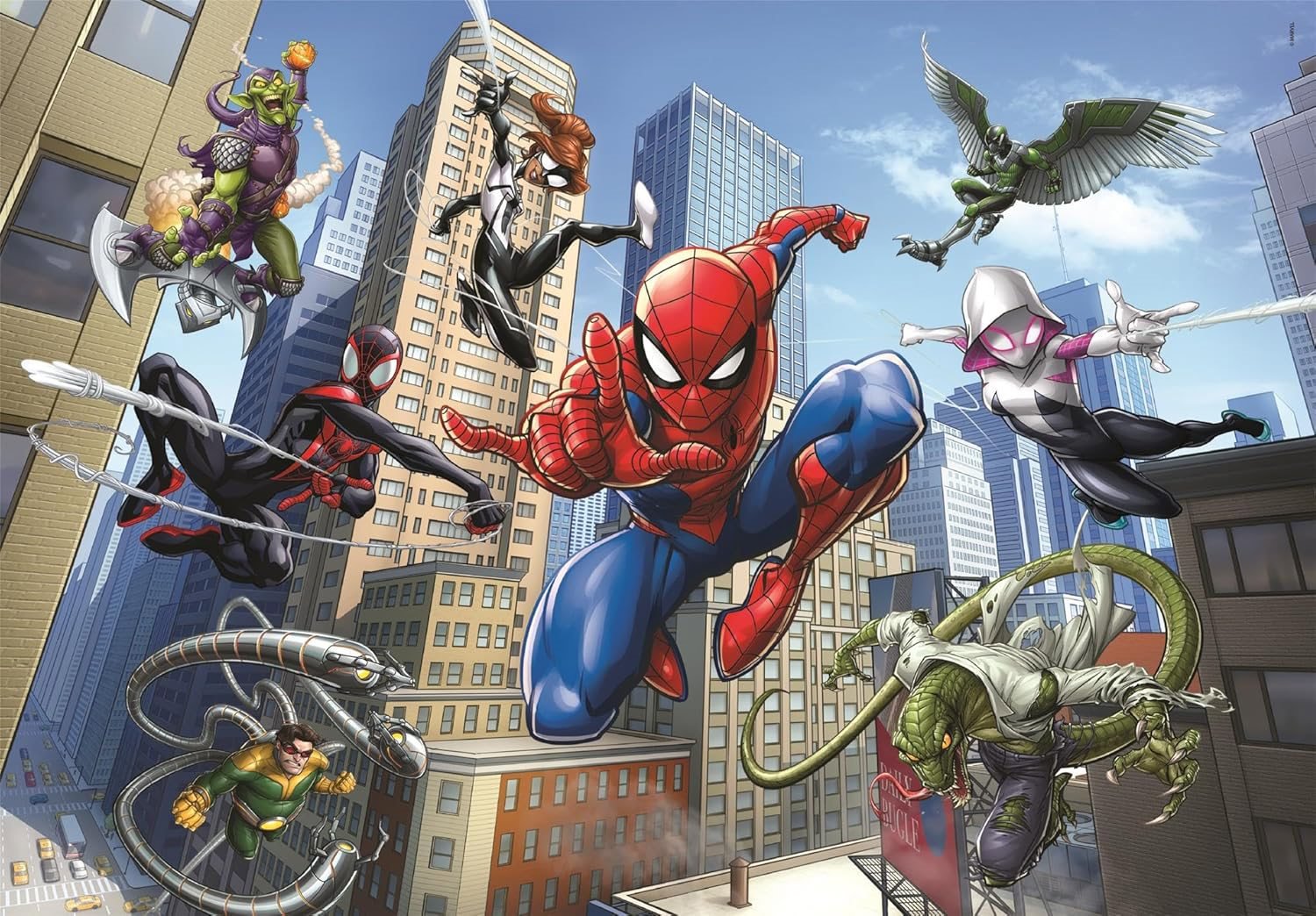 Spiderman: Boj – puzzle 104 dielikov