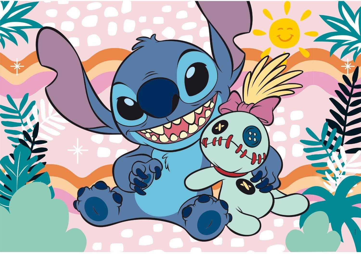 Stitch – puzzle 60 dielikov