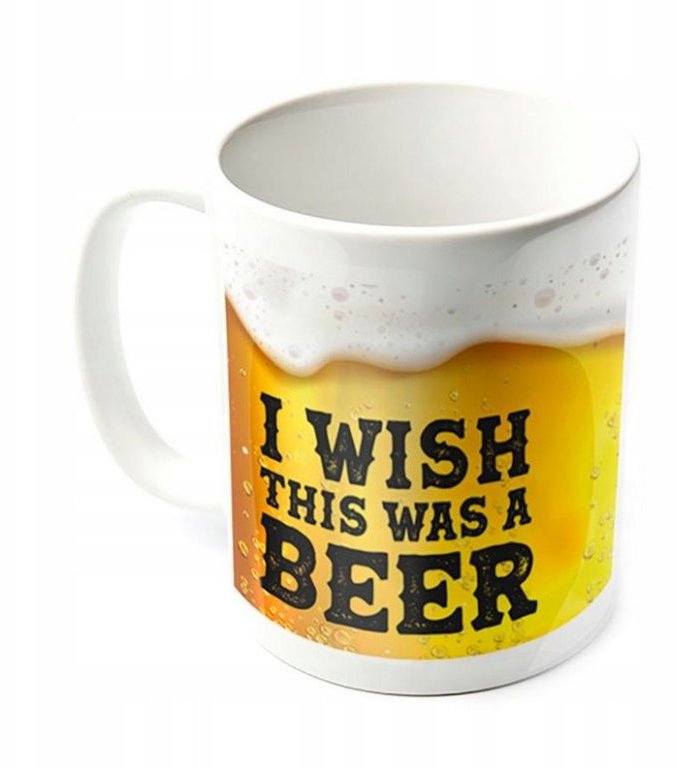 I Wish This Was A Beer – hrnček