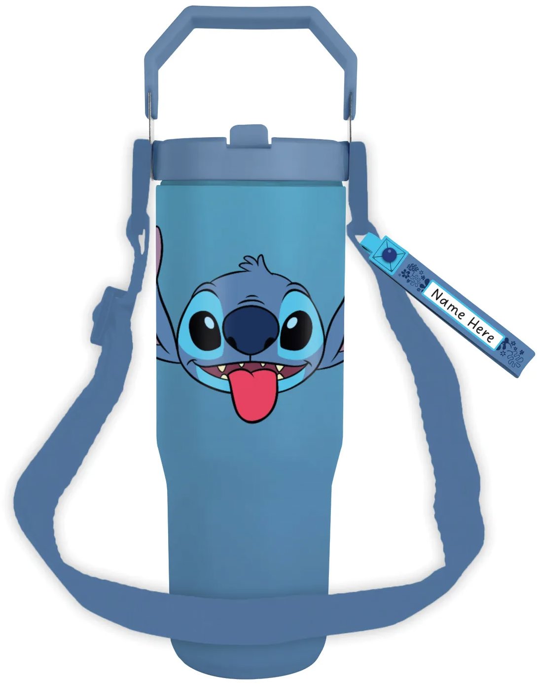 Lilo a Stitch Stich cestovní hrnek s popruhem