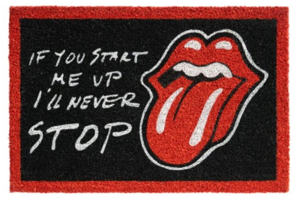 The Rolling stones: Never stop – rohožka