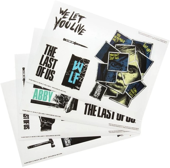 The Last Of Us: Characters – Samolepky na elektroniku