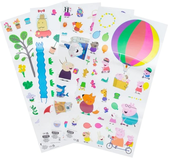 Peppa Pig: Characters – Samolepky na stenu