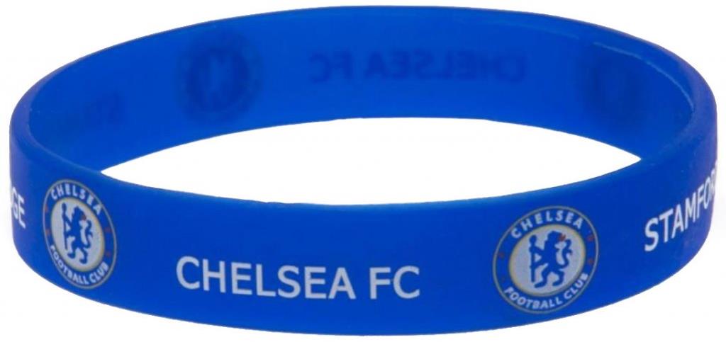 Chelsea FC Znak silikónový náramok, modrý