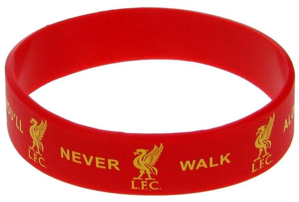 Liverpool FC Y.N.W.A. silikónový náramok, červený