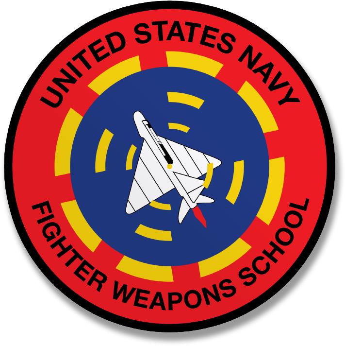 Hybris Production AB Samolepka Fighter Weapons School Patch 10 cm
