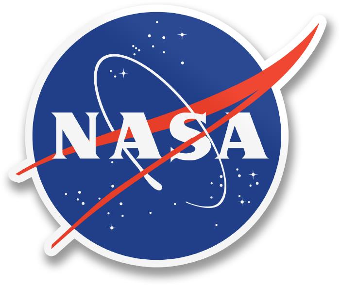 Hybris Production AB Samolepka NASA Insignia 10 cm