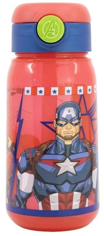 Avengers Invincible Force – fľaša na pitie, 510 ml, s bezpečnostným uzáverom