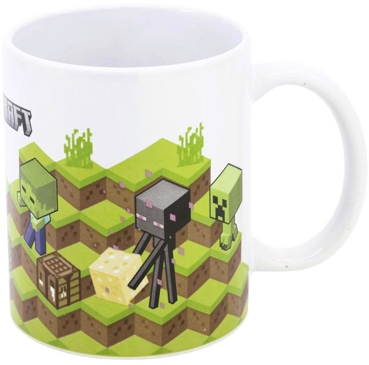Stor Minecraft TNT boom – keramický hrnček