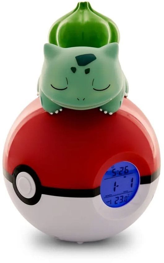 Teknofun Pokémon Bulbasaur 18 cm - budík