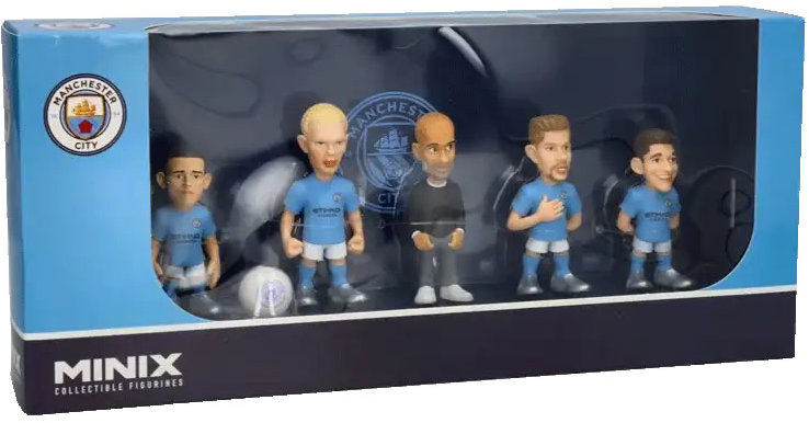MINIX sada figúrok MANCHESTER CITY 5pack