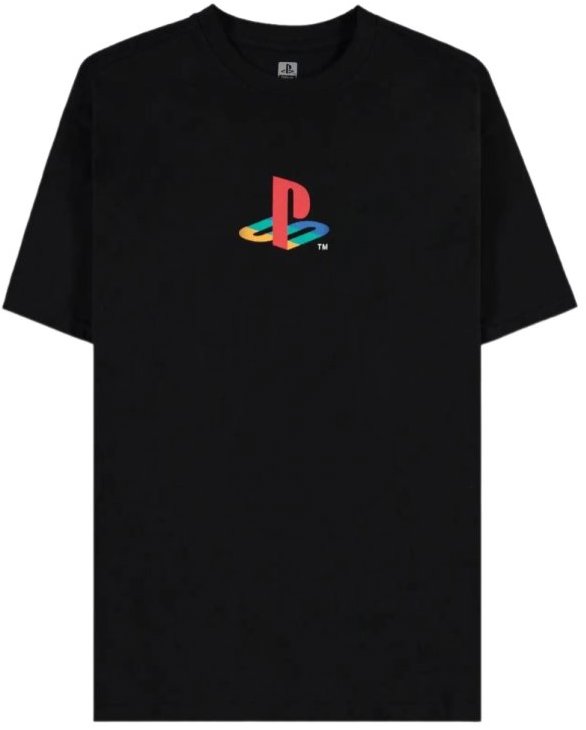 PlayStation: Colorful logo – pánske tričko 2XL