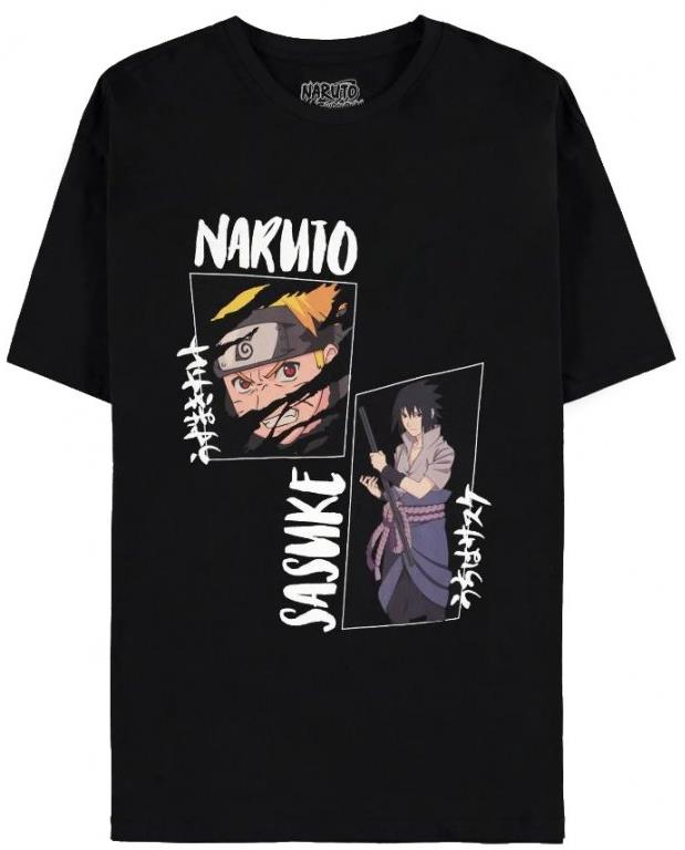 Naruto Shippuden: Naruto & Sasuke – pánske tričko M