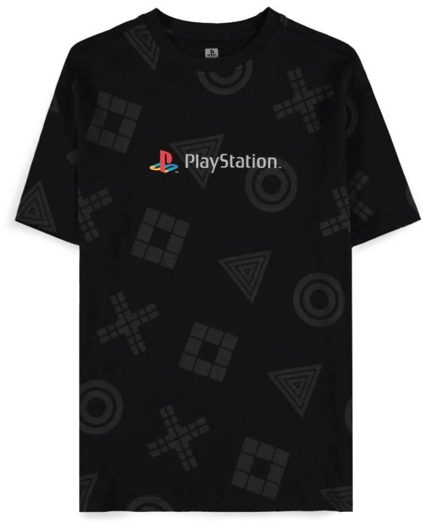 Playstation: Symbols – Pánske tričko čierne, veľ. M