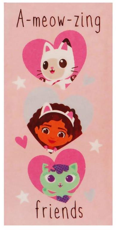 Gabbys Dollhouse: A Meow Zing Friends – osuška