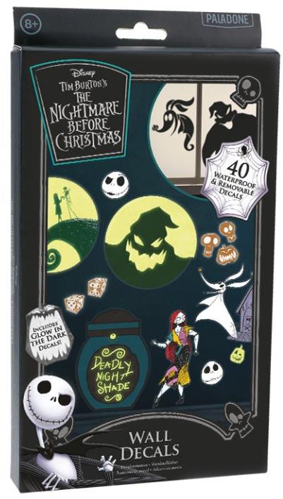 Disney: The Nightmare Before Christmas – samolepky na stenu 40 kusov