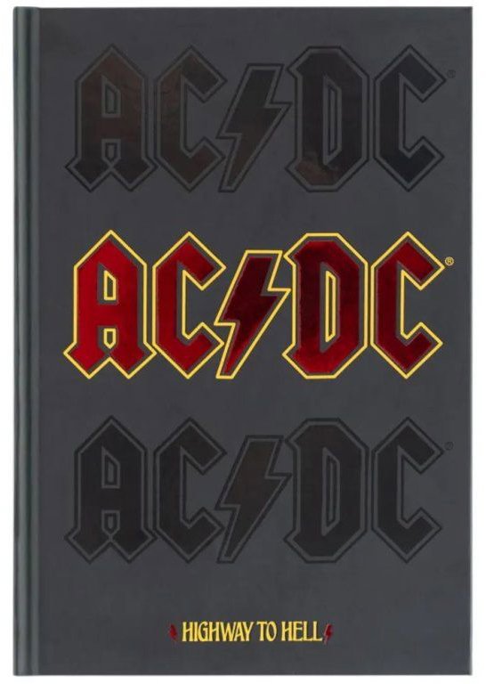 AC/DC: Highway To Hell – zápisník A5