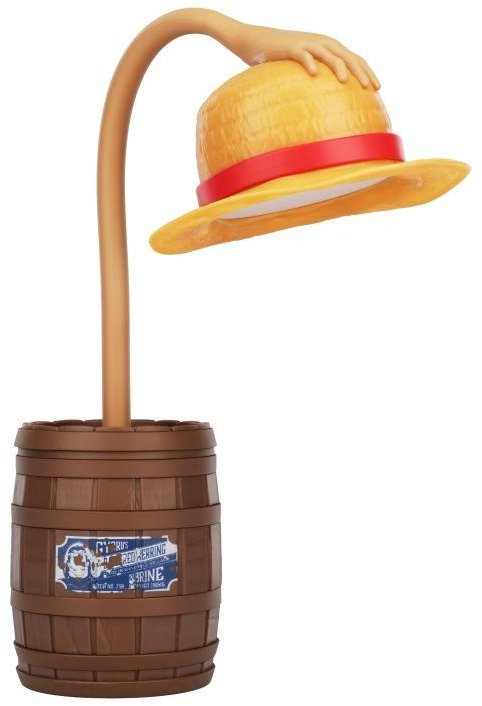 One Piece: 3D barrel with straw hat – lampa