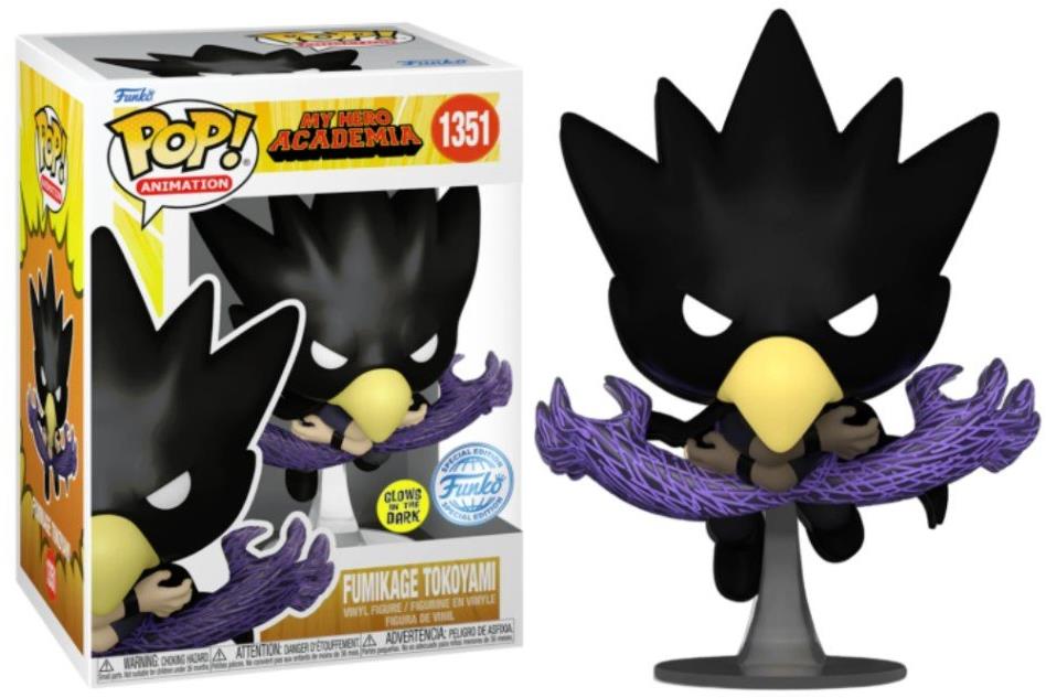 Funko POP! My Hero Academia Tokoyami Glows in the dark