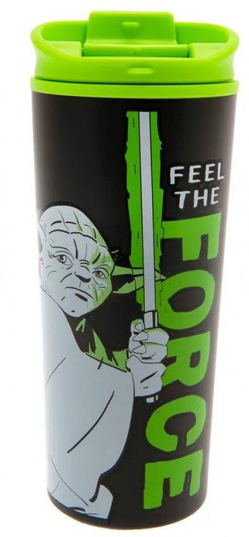 Star Wars: Yoda Feel The Force – cestovný hrnček s viečkom