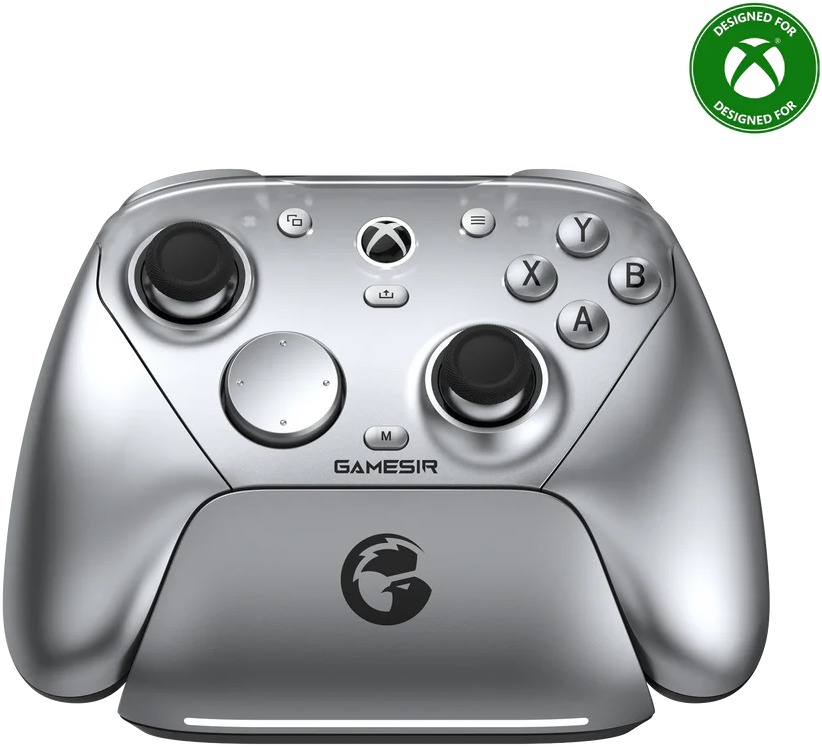 GameSir G7 Pro Wired Controller for Xbox and PC - Metalic Silver