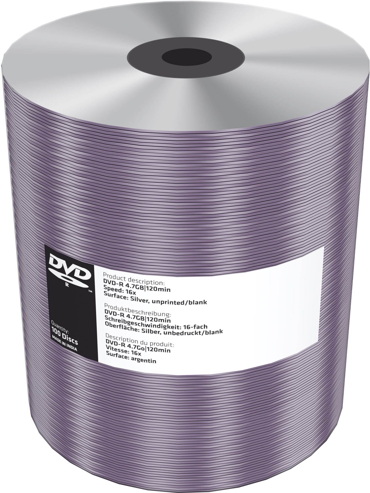 MediaRange DVD-R blank 100ks shrink
