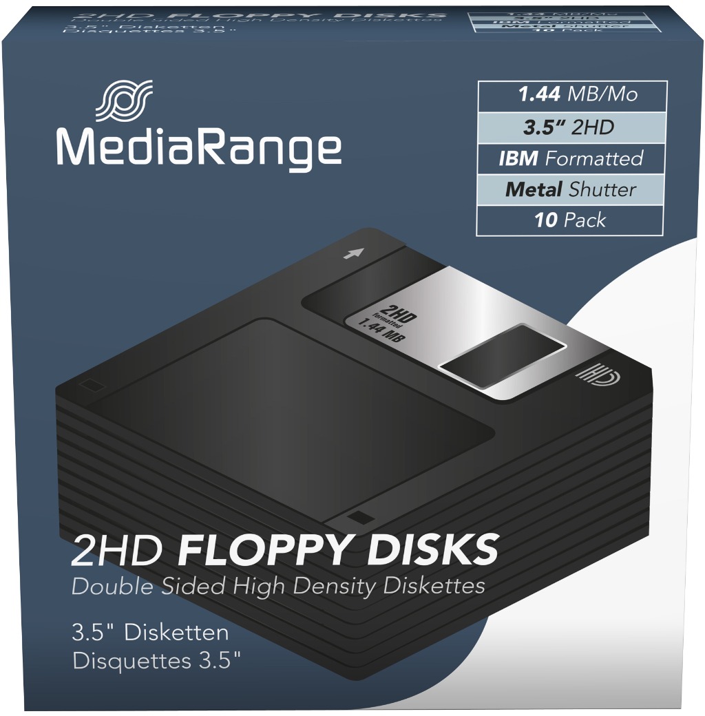 MediaRange Disketa 1.44 MB 3,5" 10 ks