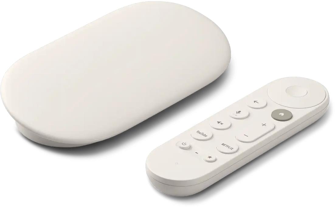 Google TV Chromecast Streamer 4K Porcelain – bez adaptéra