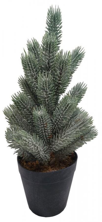 GOBA Vianočná dekorácia – stromček zasnežený, 41 cm
