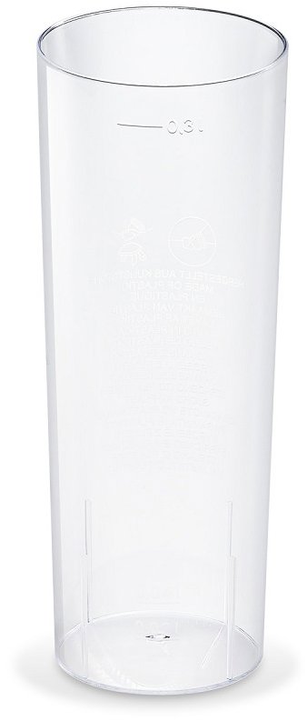 Wimex kelímok kryštál Longdrink 2 cl/4 cl/0,3 l, priemer 59 mm – 10 ks