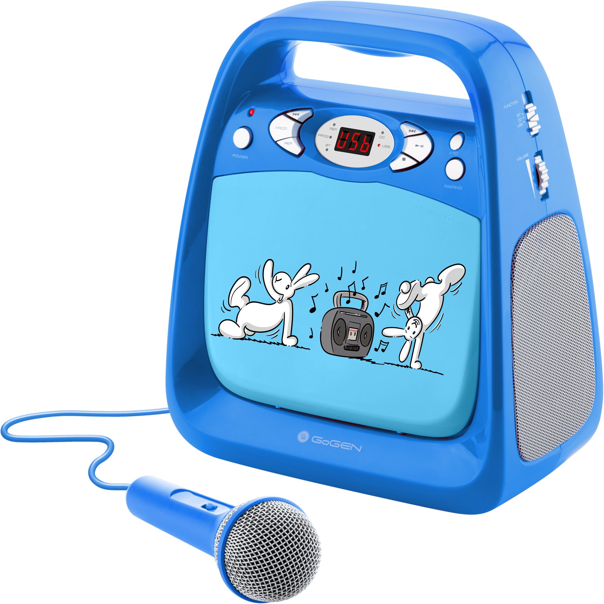 GoGEN Bob a Bobek CD KARAOKE modré